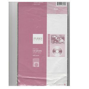 Furio Home Photo Album CD/Photo Refill Pack, 40 CD or 4 x 6 photos/10 Sheets